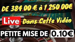 Stratégie Roulette Casino - Comment Gagner à la Roulette 👉 (Petite mise de 0.10€)