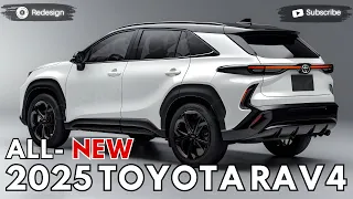 2025 Toyota Rav4 Unveiled: The Ultimate Crossover For The Future !!