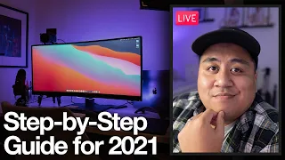 My HIGH QUALITY Livestream Setup (2021)