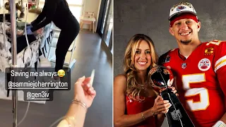 Brittany Mahomes Gets IV Drip After Celebrating Husband Patrick Mahomes’ Super Bowl Win: 'Saving Me'