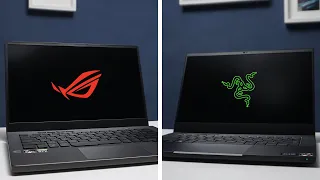 Asus Zephyrus G14 vs Razer Blade 14 Startup