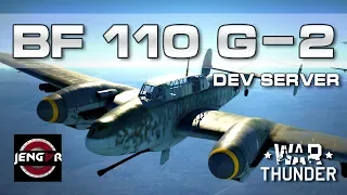 War Thunder: Bf 110 G-2 - 3.7 CM Monster Gun! [2nd Dev Server 1.79!]