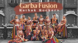 GARBA Fusion | Dholida X Jhume Re Gori X Chogada | Kathak Rockers | Kumar Sharma | Indian Dance
