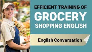 English for Grocery Shopping/Beginner Level /English Speaking Practice with Listen and Answer Method