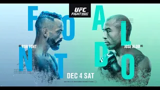 Роб Фонт против Жозе Альдо БОЙ В UFC 4/ UFC FIGHT NIGHT