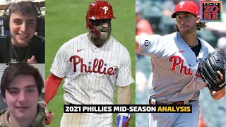 PHILADELPHIA PHILLIES MID-SEASON RECAP & GRADES | SIXERS TALK | Phlite Zone