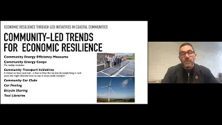 Resilient Coastal Communities: Presentation on fostering economic resilience by Davie Philips