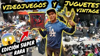 CHACHAREANDO en EL MEJOR TIANGUIS DE CDMX conseguí una EDICIÓN DE COLECCIÓN de #xbox y JUGUETES