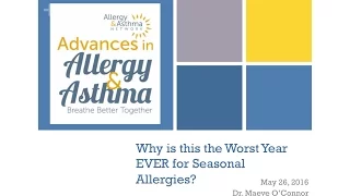 Why is Every Year the Worst Year Ever for Seasonal Allergies?