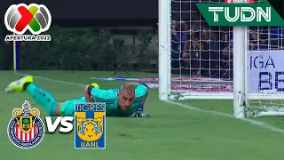 ¡CON TODO CHIVAS! Nahuel con doble atajada  | Chivas 0-0 Tigres | Liga Mx Apertura 22 -J9 | TUDN