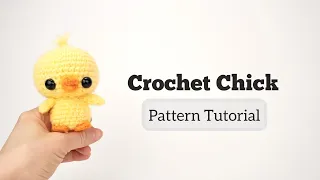 Easy Crochet Chick Tutorial | Free Amigurumi Baby Chicken Easter Pattern