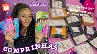 COMPRINHAS DA SHOPEE - coisas baratas que achei 🛍