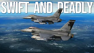 2 F-16 Viper's VS 4 MiG-29 Fulcrum's and SA-6 SAM Site | DCS World