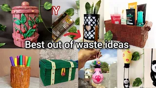 DIY Best Out Of Waste Craft Ideas #diy #bestoutofwaste #craft #crafts #craftidea #homedecor #decor