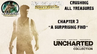 Uncharted Drake's Fortune Crushing Walkthrough Chapter 3 "Surprising Find" [Nathan Drake Collection]