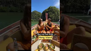 Best trip from Krabi: Hong Island