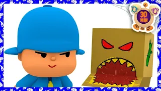 👹 Mistério do monstro | Halloween | POCOYO PORTUGUÊS do BRASIL |[ 30 min ] Desenhos animados