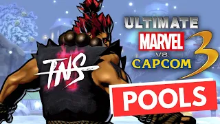 TNS UMvC3 #132 Tournament (Hulk, Sentinel, Akuma, Iron Man, Wesker) Pools Tourney Marvel 3