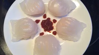 Dimsum Har Gow - Shrimp Dumplings / Ha Kao Raviolis aux crevettes.