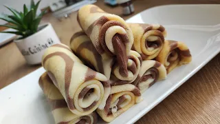 RECETTE DES CRÊPES TOURBILLON facile et rapide