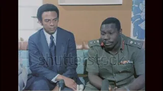 Lt. General Obasanjo Meeting Andrew Young | Brigadier Joseph Garba | Lagos, Nigeria | February 1977