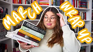 all the books i read in march 🍋✨ march wrap up