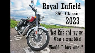 The BMAD, Episode 17  Test ride and review on the Royal Enfield 350 Classic 2023