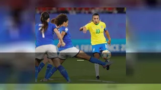 Marta sets record with 17th World Cup goal in Brazil victory