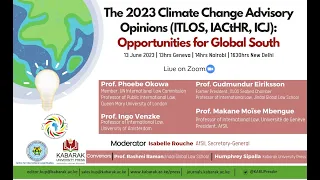 Panel on Climate Change Advisory Opinions & the Global South (June 13, 2023)