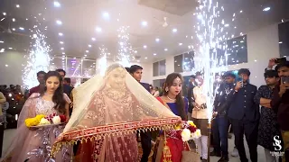 Royal Indian Bride Entry 2021 | Varmala Entry | Siddharth Saini Photography & Films