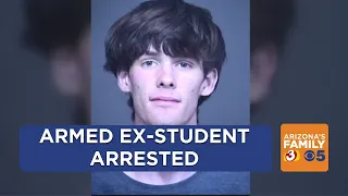 Teen arrested by Mesa police after bringing a gun at former school