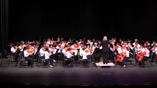 Boulan 6th Grade String Orchestra, 12/9/14