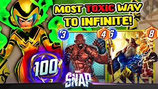 Toxic Clog is BACK!! Most Fun I've Had Playing Marvel Snap... Am I the Bad Guy? 😶 (infinite deck)