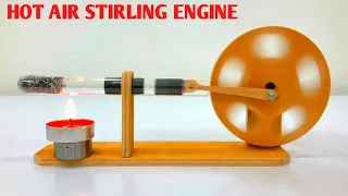 Stirling engine -hot air engine. how does it work's -amazing technology #3danimation #technology