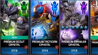 PREMIUM CRYSTAL OPENING FOR EVERY CLASS! - TRANSFORMERS: Forged To Fight