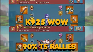 Lords mobile - Wow K925 Amazing fight! DR Vs Z|F #lordsmobile #olegthebest #mixrally #Wow #f2p #War