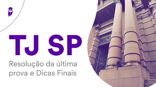 TJ SP: Resolução da última prova e Dicas Finais: Língua Portuguesa - Prof. Adriana Figueiredo