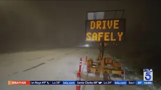 Winter storm brings fresh snow, poor road conditions to Big Bear