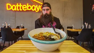 IN NORWAY ATTEMPTING A RAMEN CHALLENGE WHICH HAS ONLY BEEN BEATEN ONCE IN 5 YEARS! | BeardMeatsFood