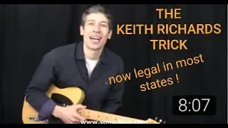 "THE KEITH RICHARDS TRICK": Now Legal In Most States!