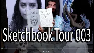 Sketchbook Tour 003. Cesar Santos