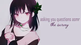 [ASMR] Asking You Lots Of Questions | THE SURVEY [Keyboard Typing] [Softly Spoken]
