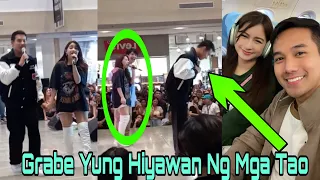 Ken Chan PINASELOS Ni Jillian Ward Habang Sila Ay Kumakanta Nina Jeff Moses Sa Ayala Mall Bacolod