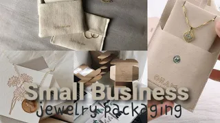 Small Business Packaging | Jewelry Packaging Asmr | Tiktok Videos