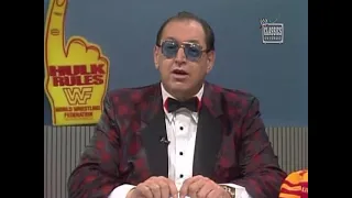 WWF Prime Time Wrestling (September 4th 1989) Gorilla Hosts By Himself