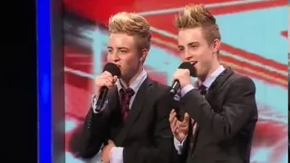 Confidence level: 100! Get ready for John & Edward! | Series 5 Auditions | The X Factor UK