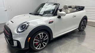 2023 Mini John Cooper Works Convertible with ONLY 4126km!