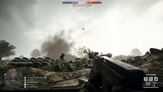 BF1 Livens projector multi-kill, River Somme