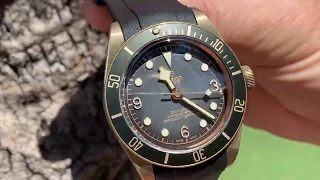 How to change a Tudor Black Bay Bronze 43mm strap