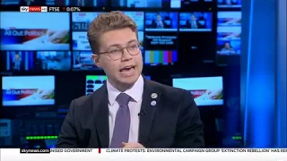 Robin, "I mean the potential extinction of the human race" Sky News April 17 - Extinction Rebellion